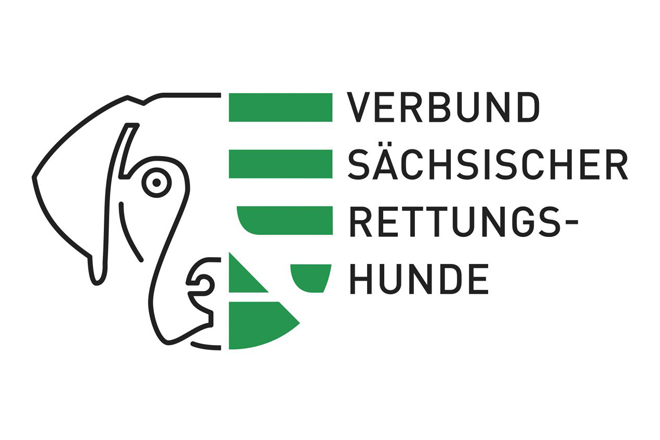Logo Verbund sächsischer Rettungshunde