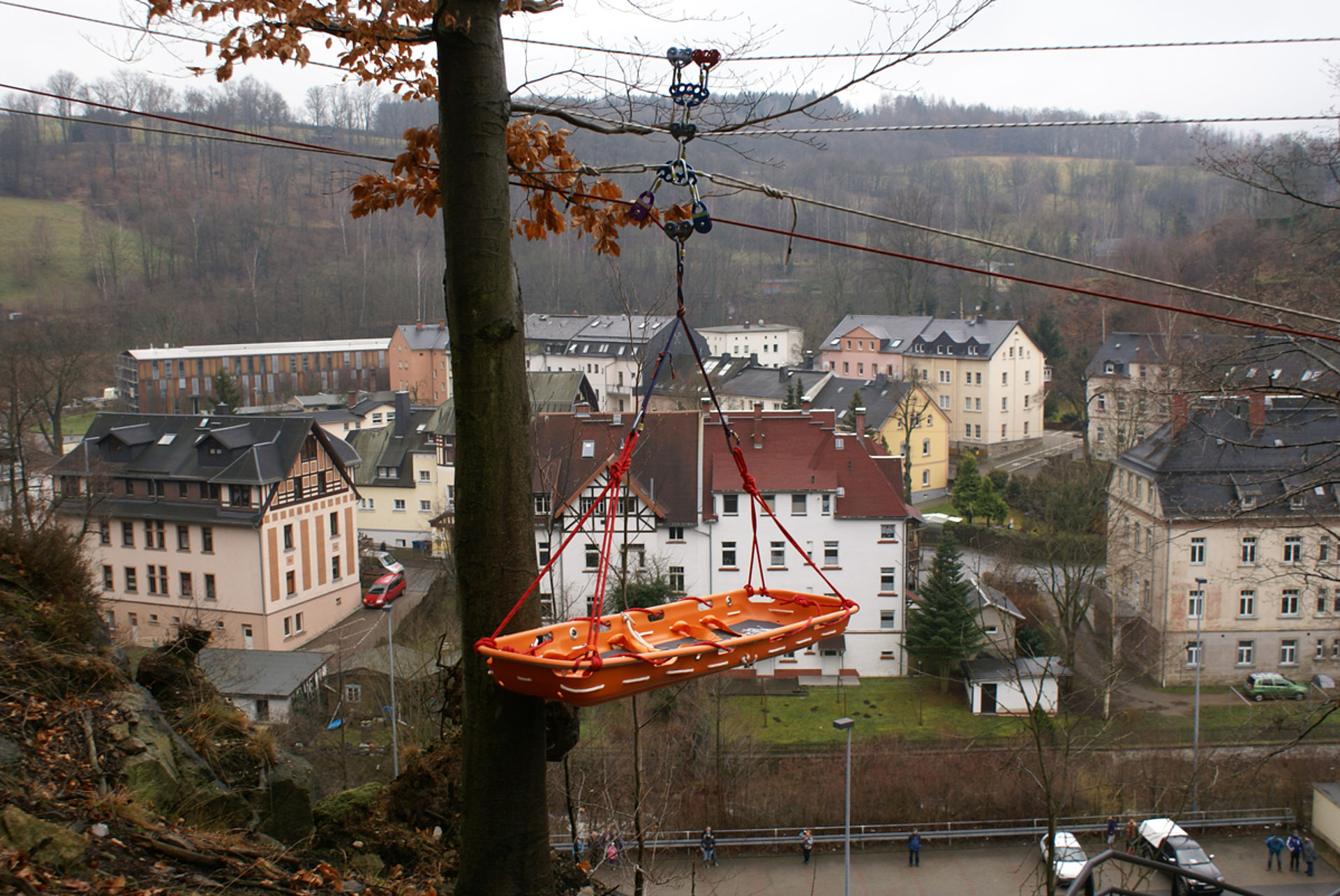 Trage vor Aussicht SZB