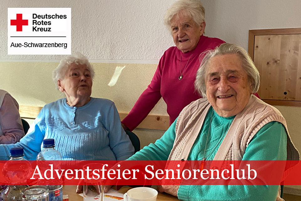 Drei Seniorinnen des Seniorenclubs Beierfeld